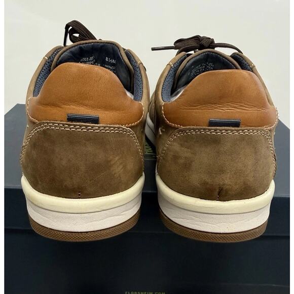 Florshein Crossover LTT Leather Men’s Shoe 8.5 Mushroom/Champignon Comforted NEW - Picture 5 of 9